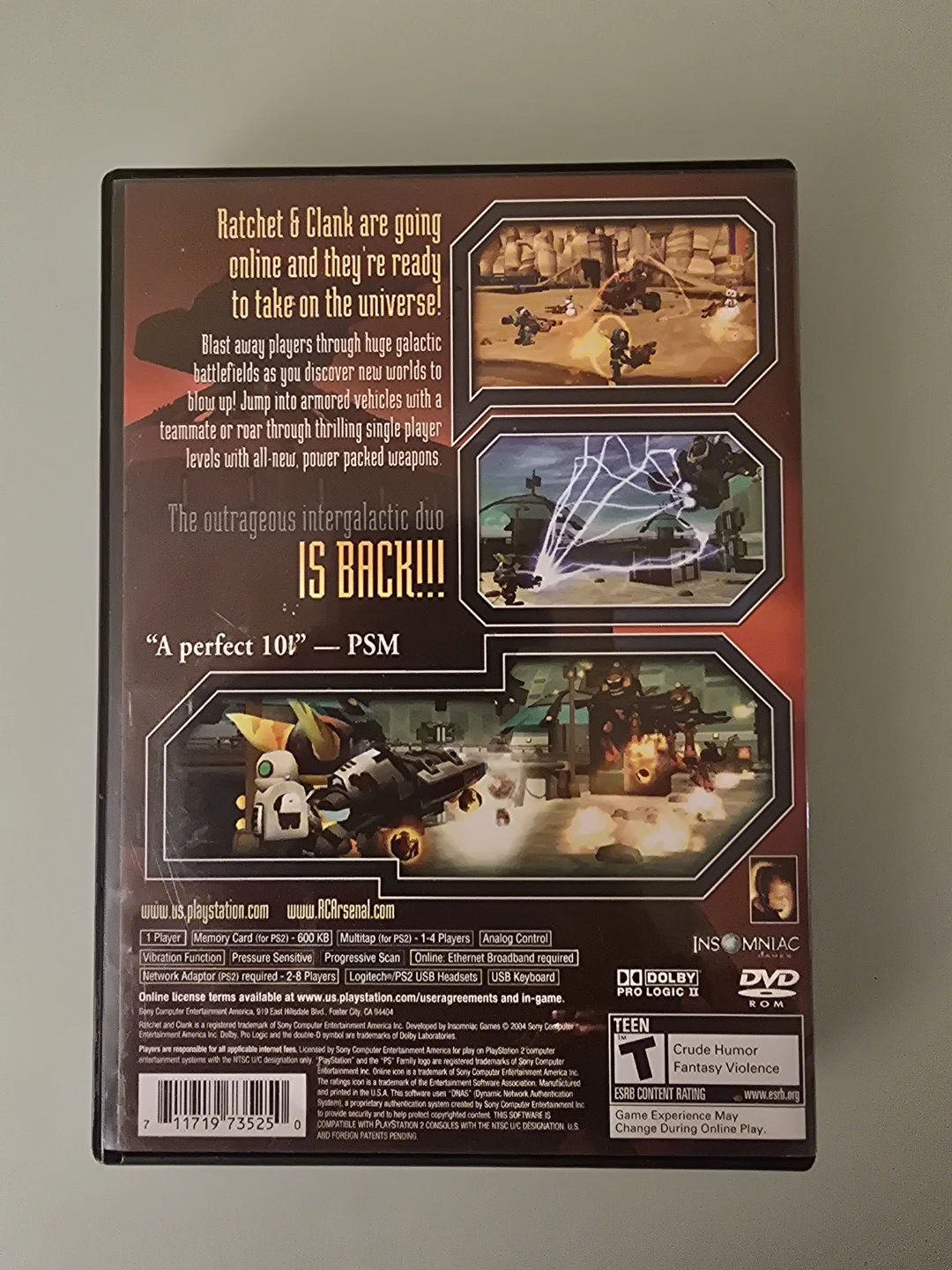 PlayStation 2 Ratchet & Clank: Up Your Arsenal Game - photo 2