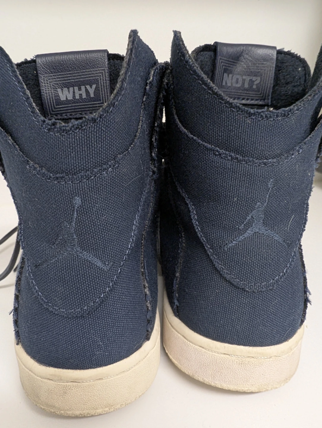 Nike Air Jordan Westbrook 0.2 "Why Not?" Mid Top Sneakers