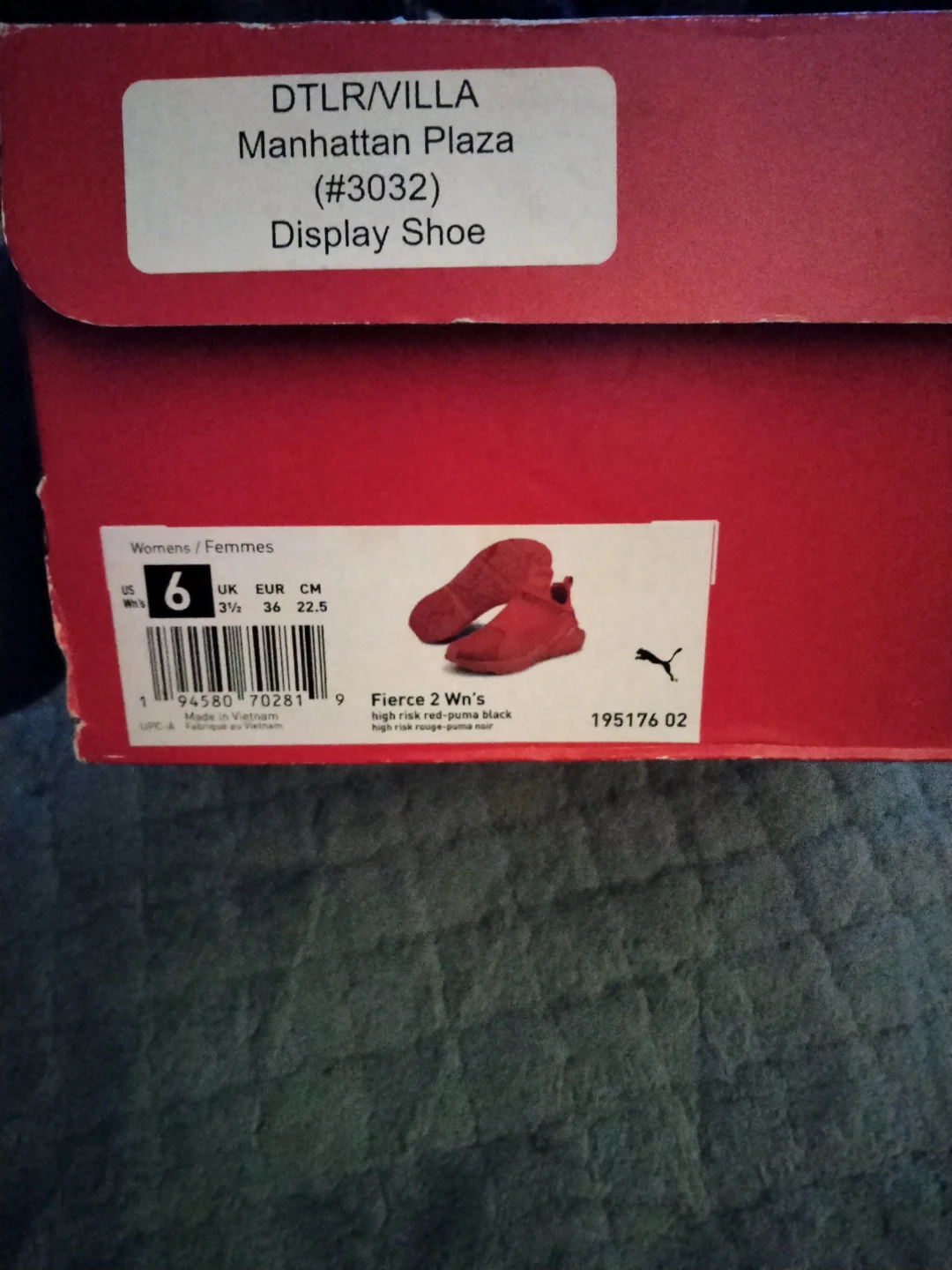 Puma Fierce 2 Wn's Red High Top Sneakers - photo 5