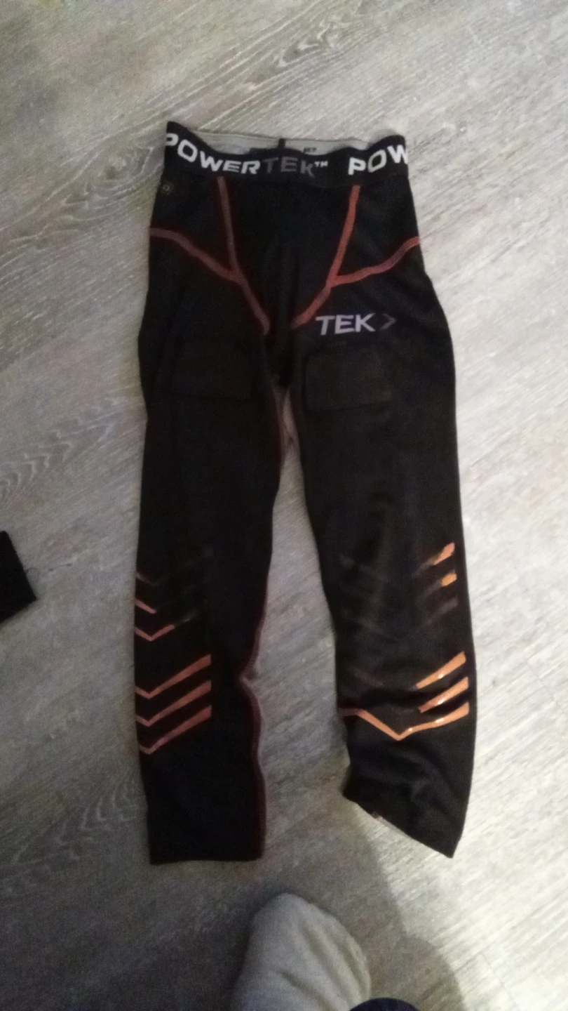 Tek Sport Junior Small Compression Pants and Long Sleeve Shirt