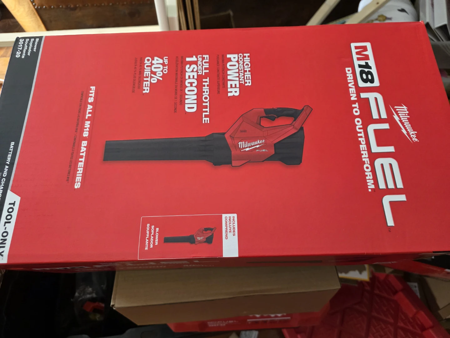Milwaukee M18 FUEL Cordless Handheld Blower (Tool-Only)