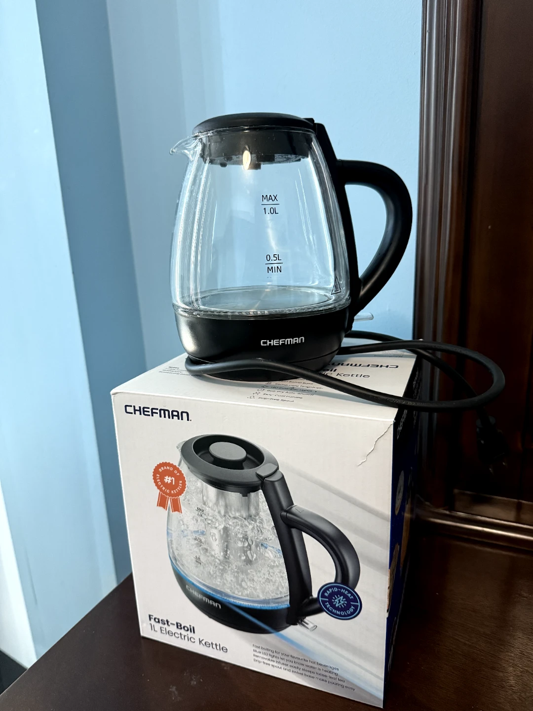 Chefman 1L Electric Kettle