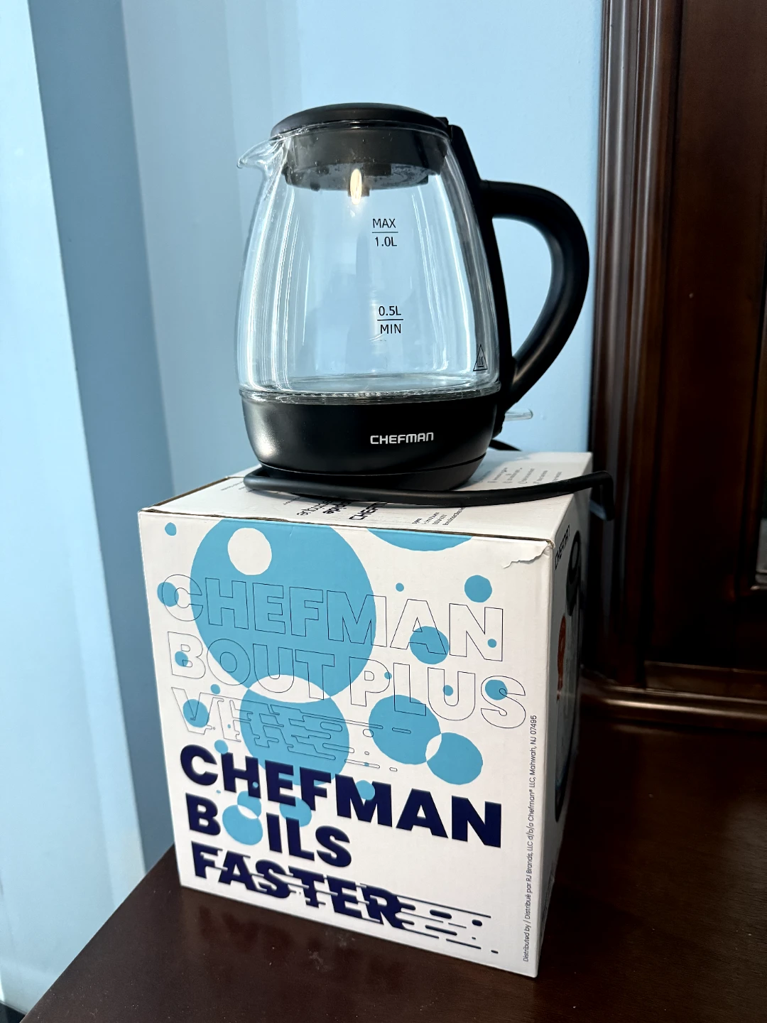 Chefman 1L Electric Kettle - photo 2