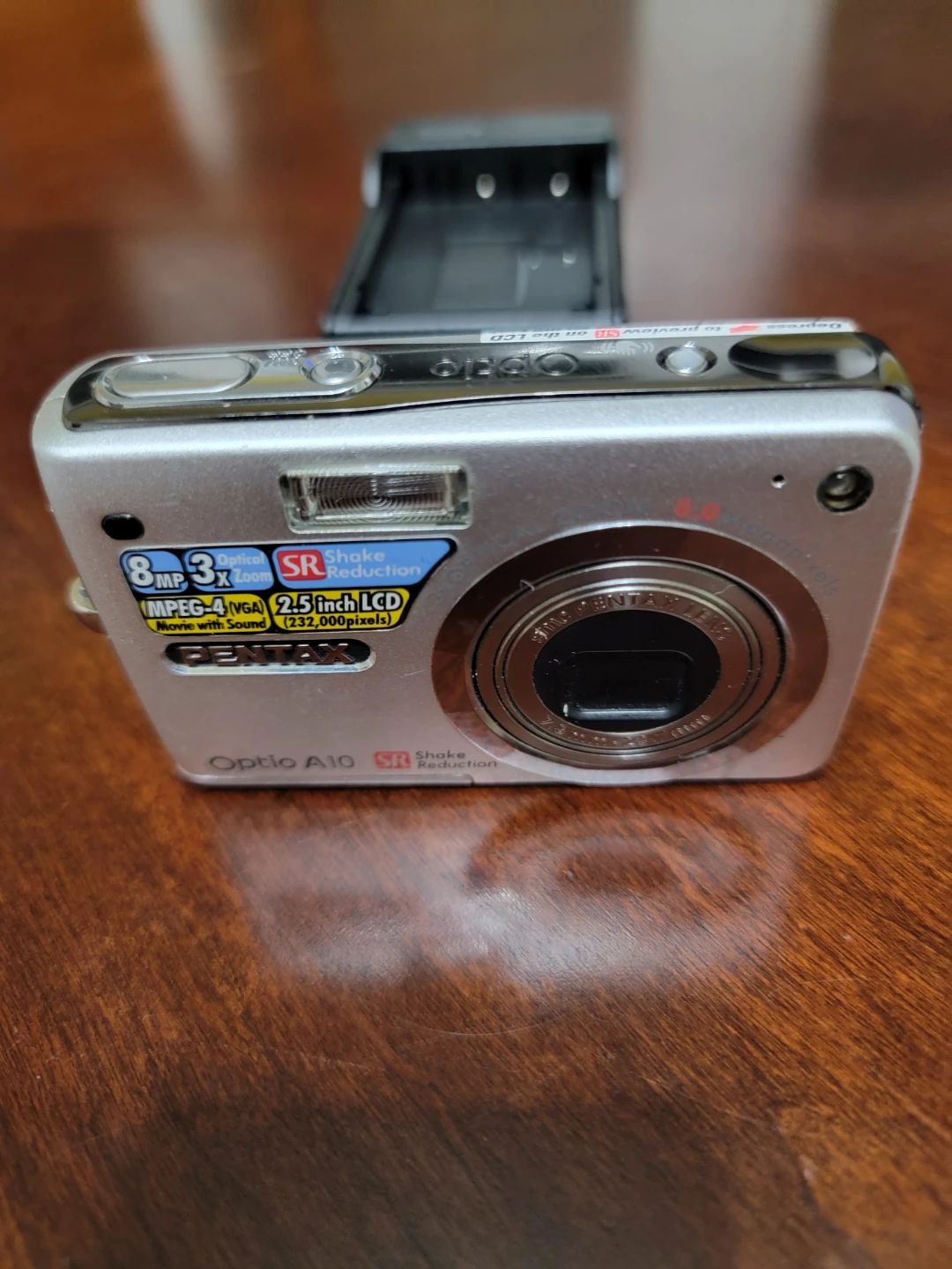 Pentax Optio A10 Digital Camera Silver - photo 5