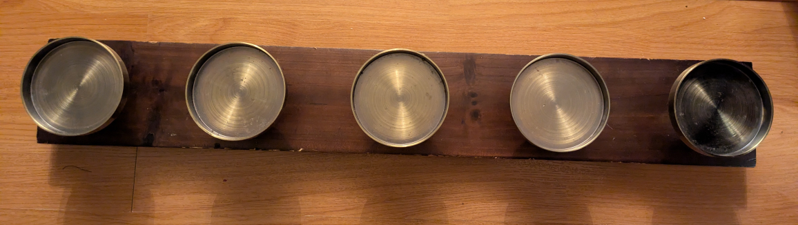 🏆 5 candle Holder