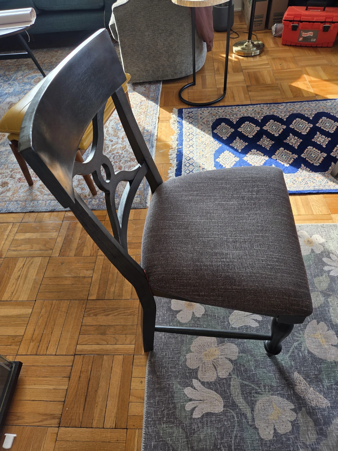 Wooden Dining Table and 6 Chairs Set - photo 4
