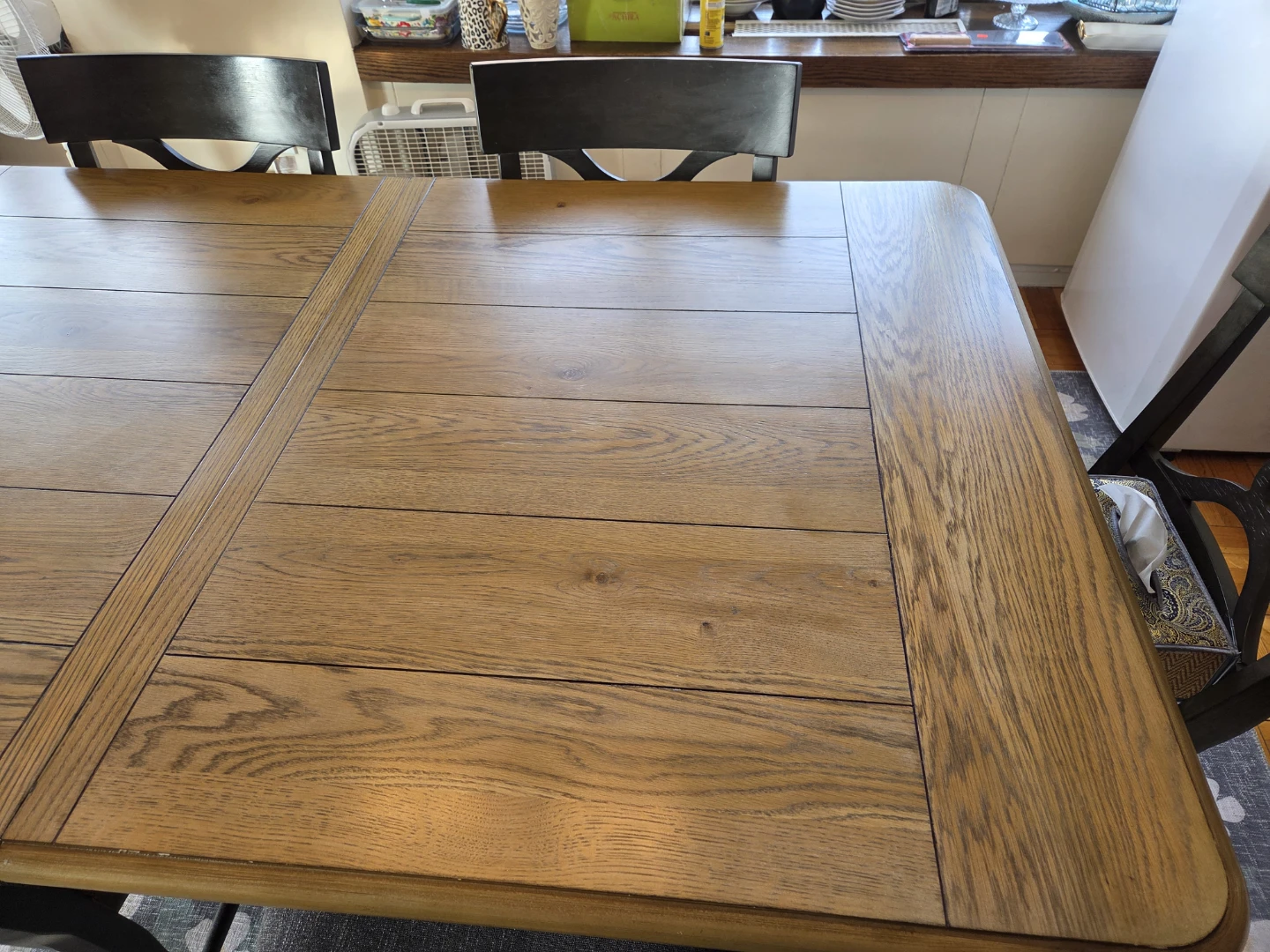 Wooden Dining Table and 6 Chairs Set - photo 5