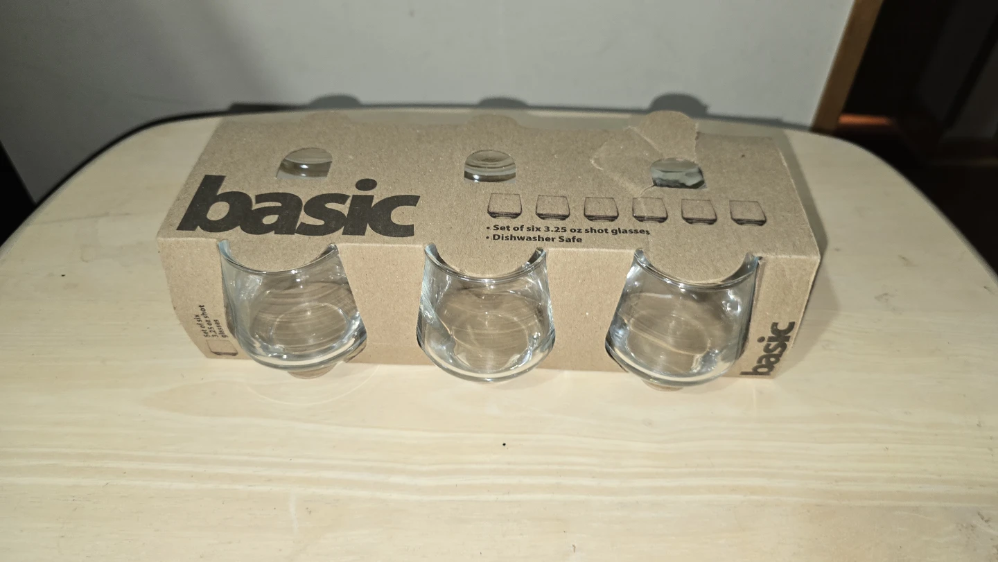 Basic Set of 6 Shot Glasses