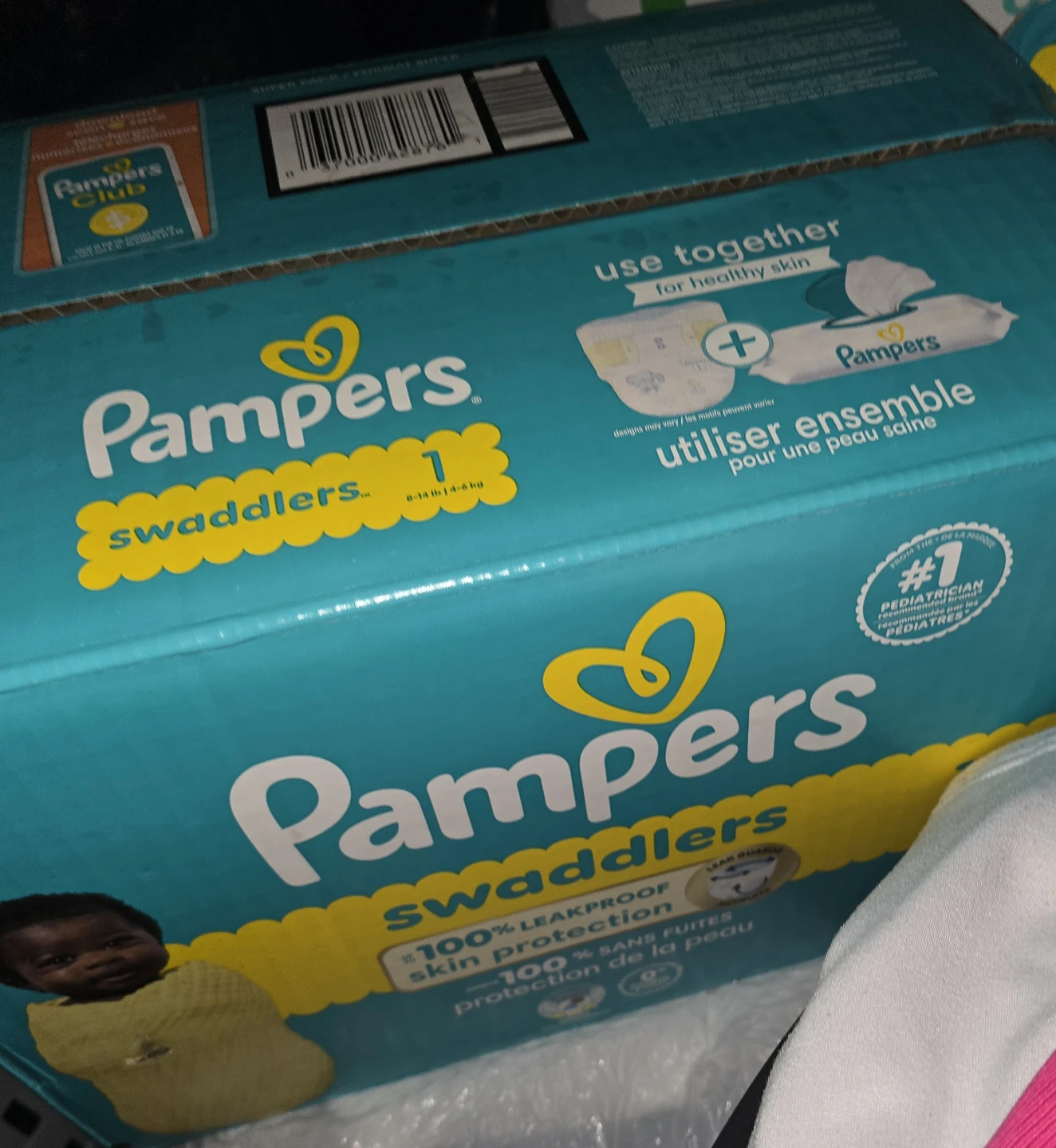 Pampers Swaddlers Size 1 Diapers