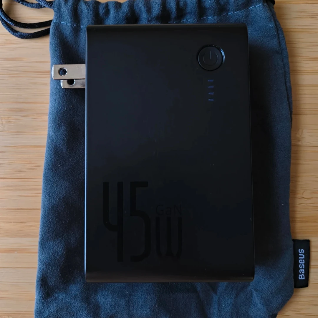 Baseus 45W GaN Dual USB-C 2 in 1 Power Bank & Charger 🏆 - photo 5