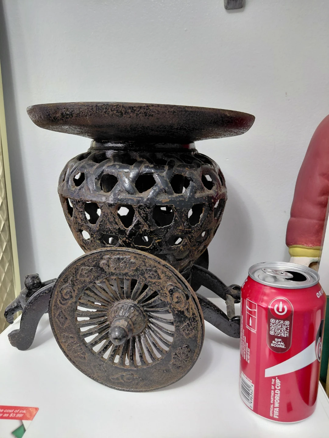 Vintage japanese Cast Iron  asavata - photo 2