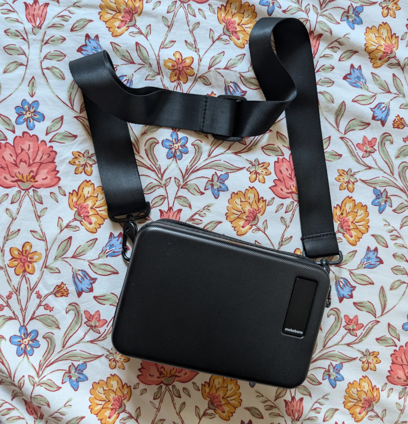 Mokobara Moko Mini Black hardshell sling bag