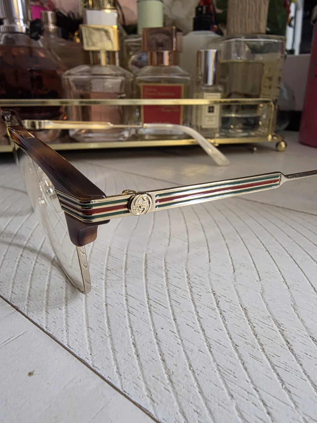 Gucci Gold Tone & Tortoiseshell Eyeglasses - photo 5