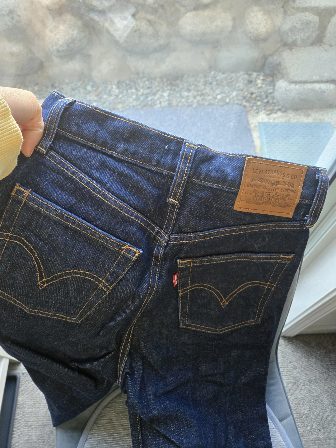 Levi's Ribcage Straight Jeans Size 24 - photo 4