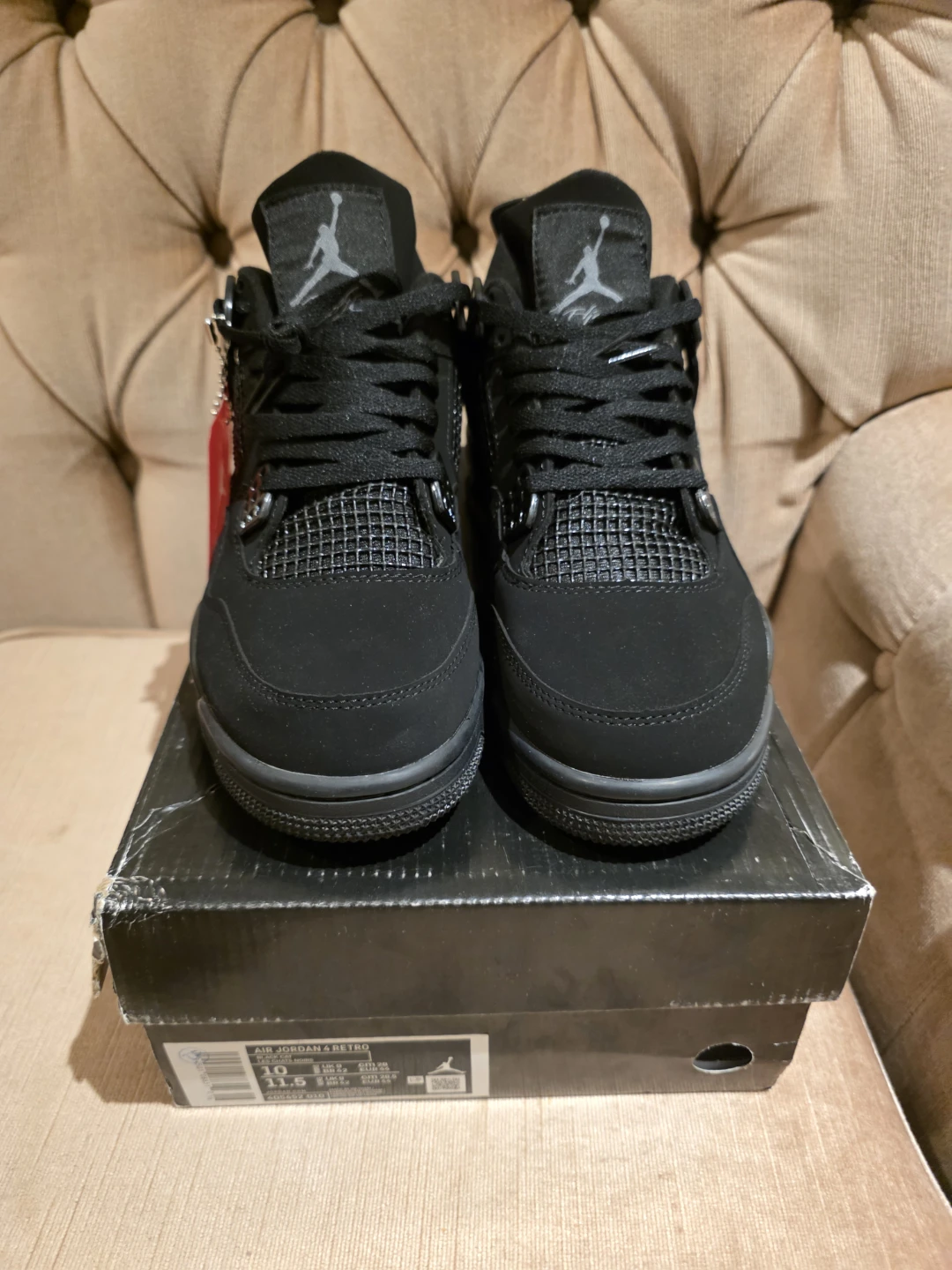 Air Jordan 4  Retroe ,Black Cat,