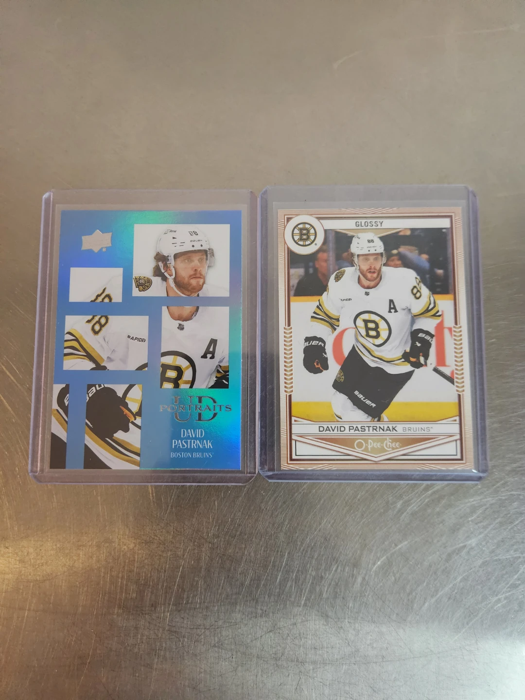 David Pastrnak Boston Bruins Hockey Cards (2)