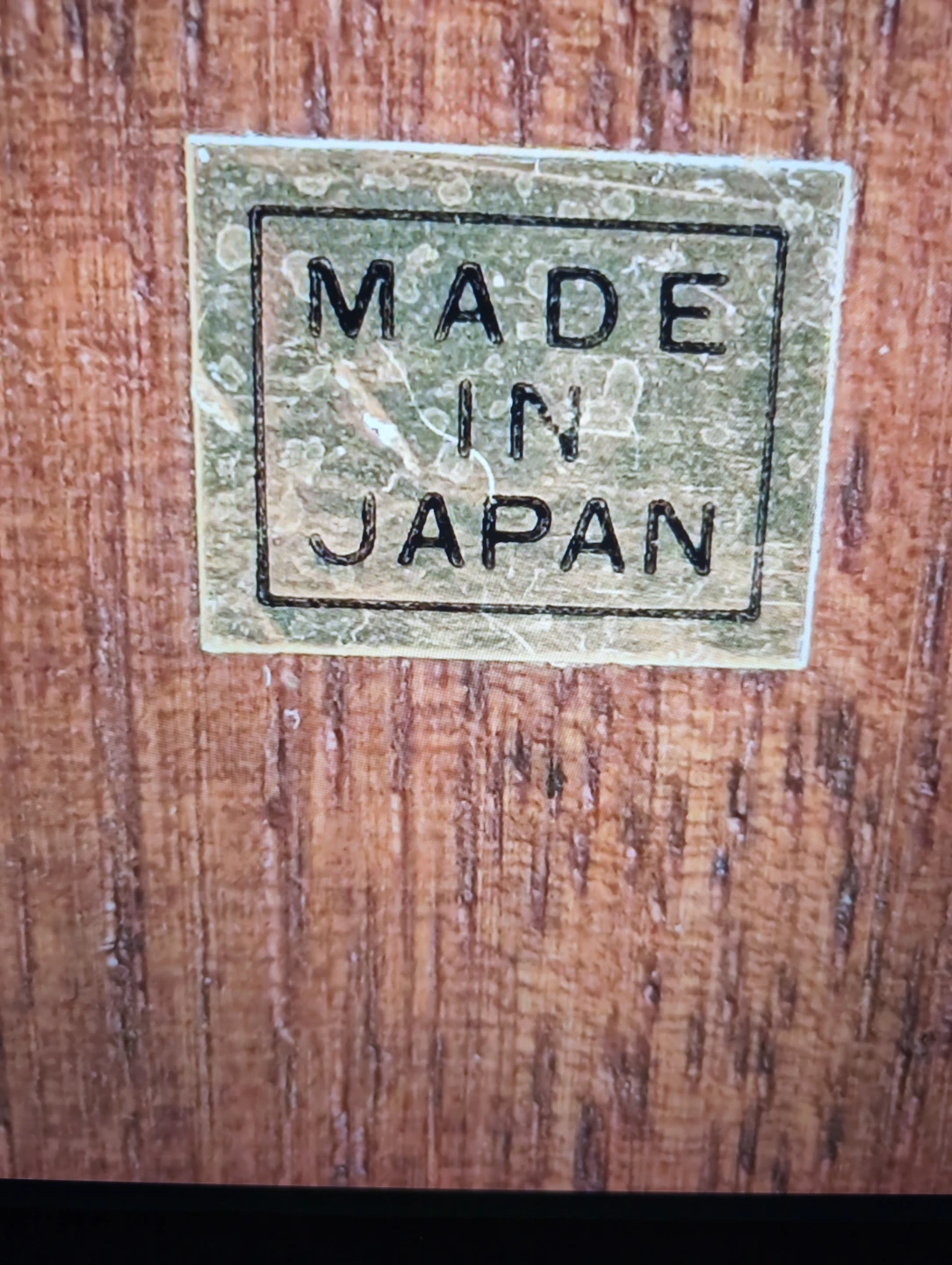 Vintage walnut wood wine bottle rack - photo 4