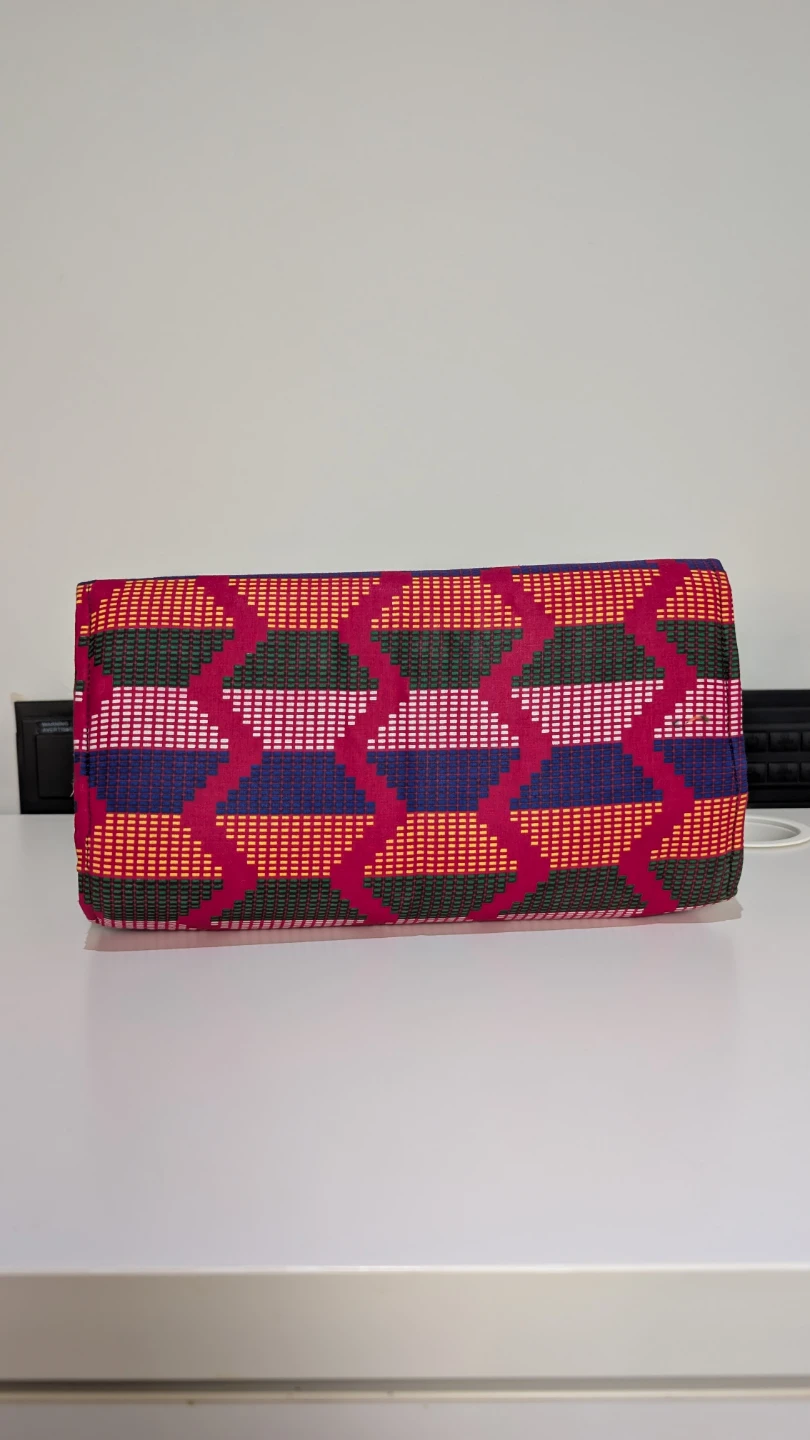 Handmade African Print Clutch Bag - photo 3