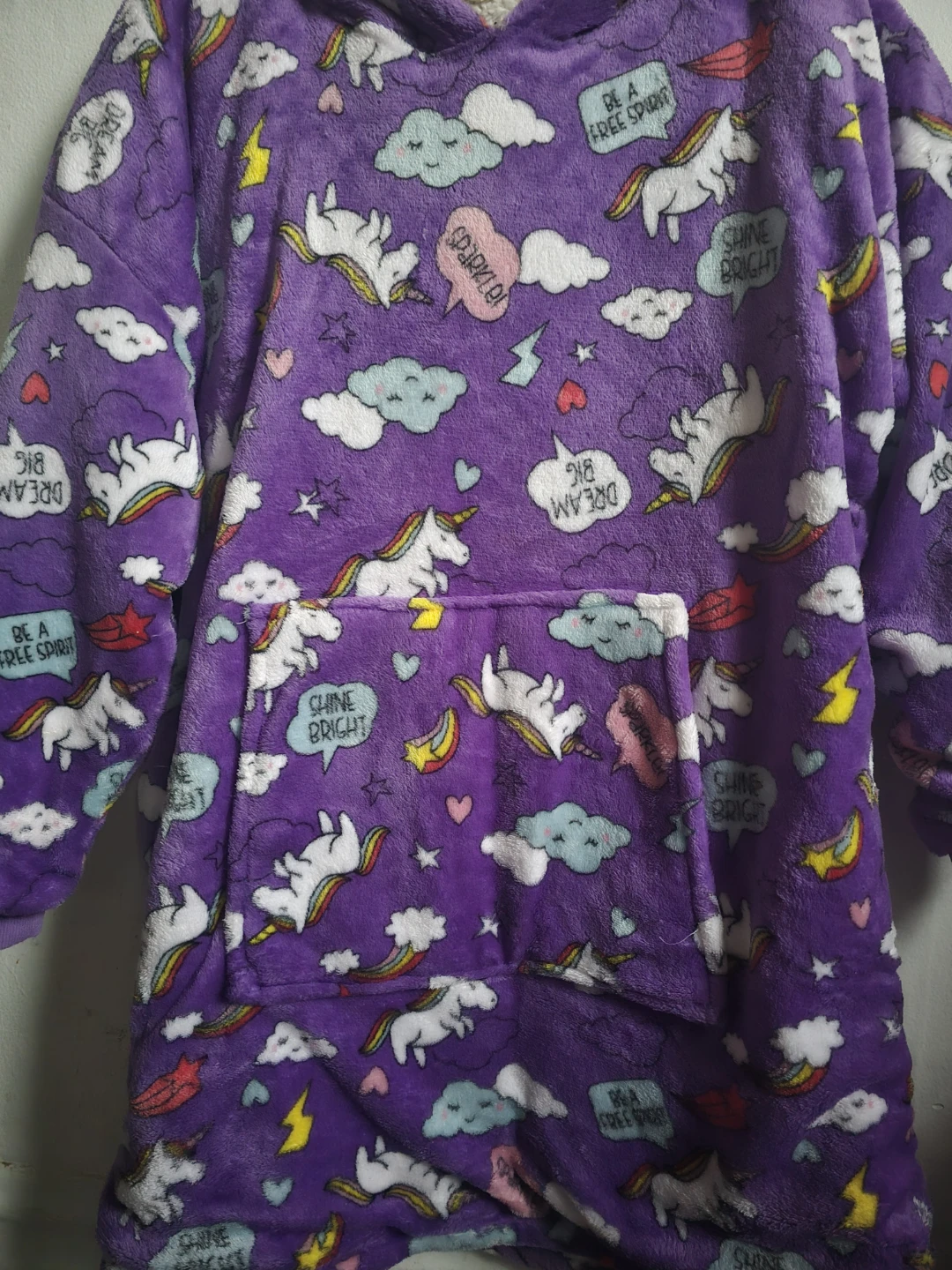 Lounge Hoodie -Cloud 9 Free Spirit Unicorn 🦄