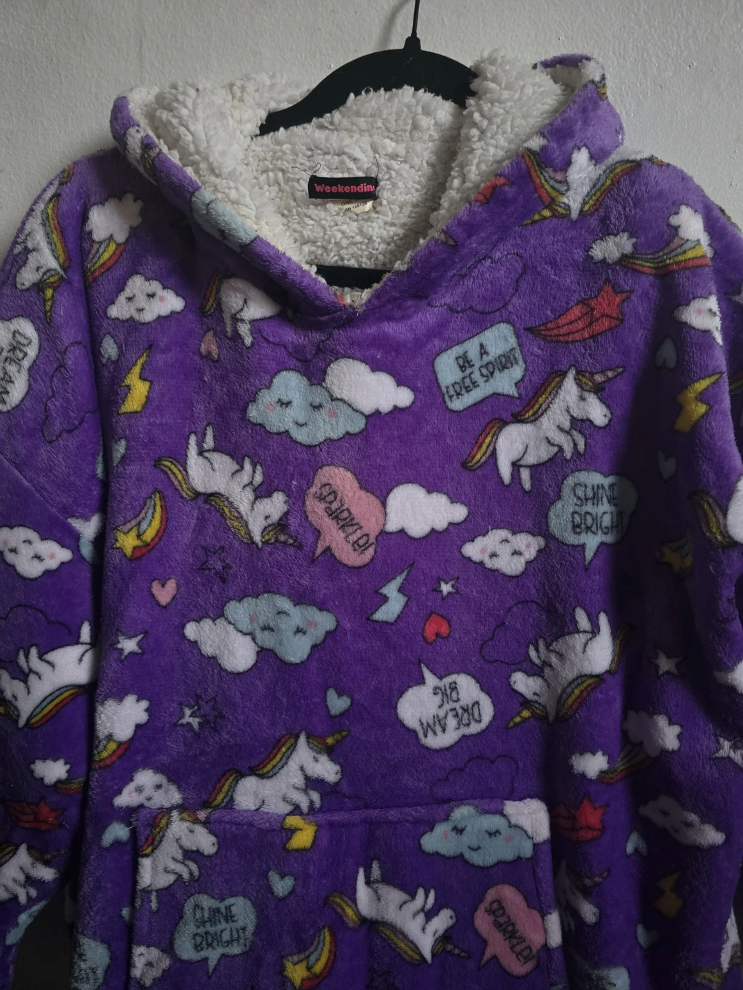 Lounge Hoodie -Cloud 9 Free Spirit Unicorn 🦄 - photo 5