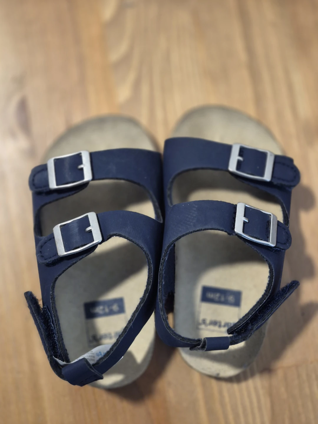 Carter's Navy Blue Sandals - Size 9-12M