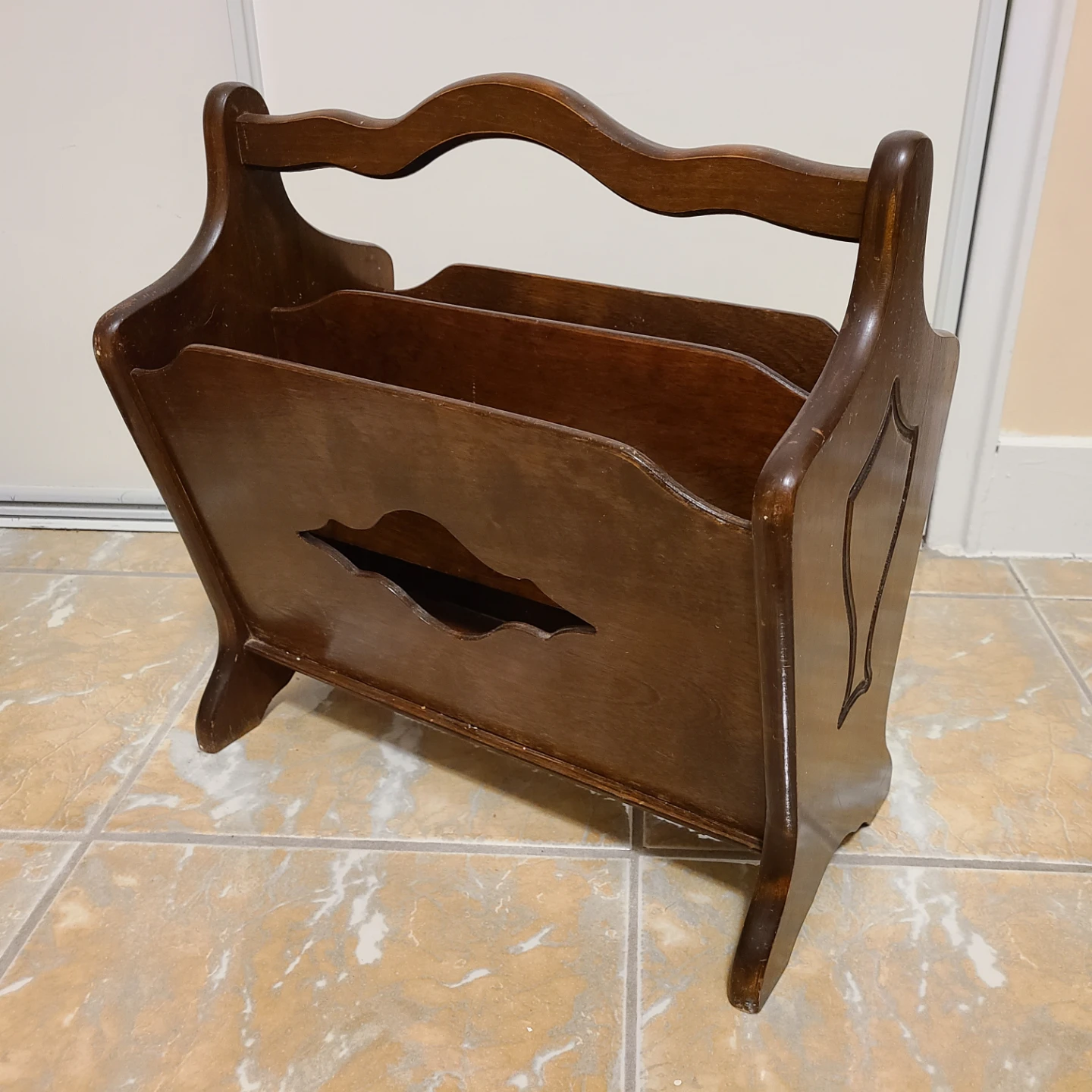 🥕Wooden Magazine Rack - photo 5