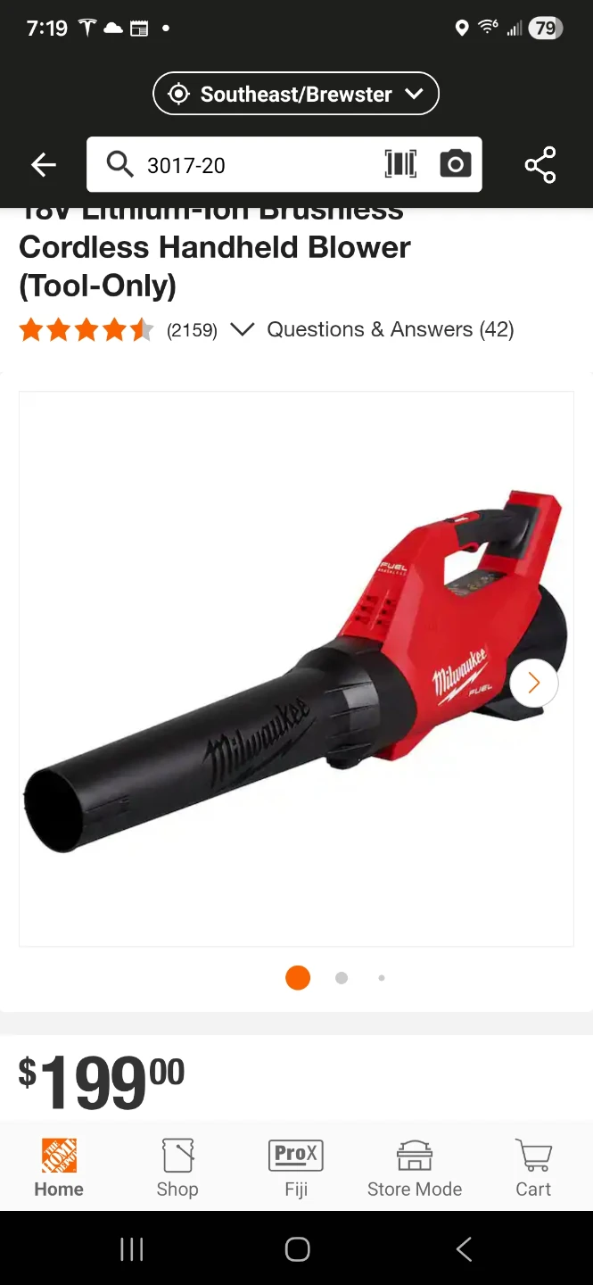 Milwaukee M18 FUEL Cordless Handheld Blower (Tool-Only) - photo 2