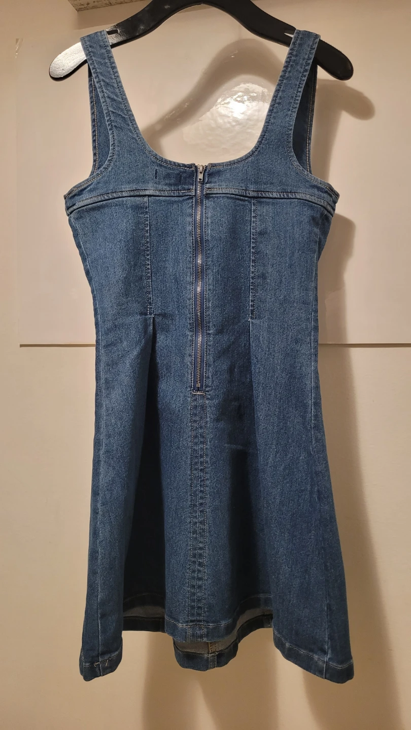 Denim Mini Dress S/P - photo 4