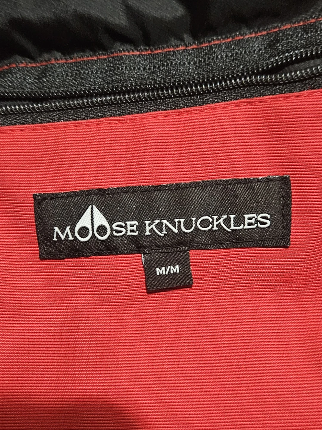 Authentic Red Moose Knuckle White Fur Men's Bomber Jacket - photo 4