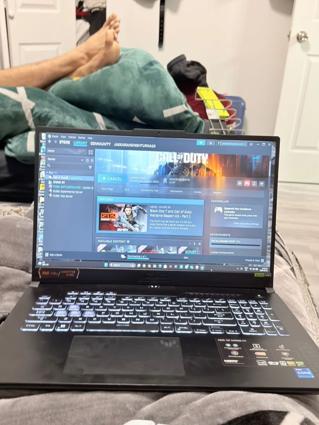 ASUS TUF Gaming A17 Laptop - photo 4