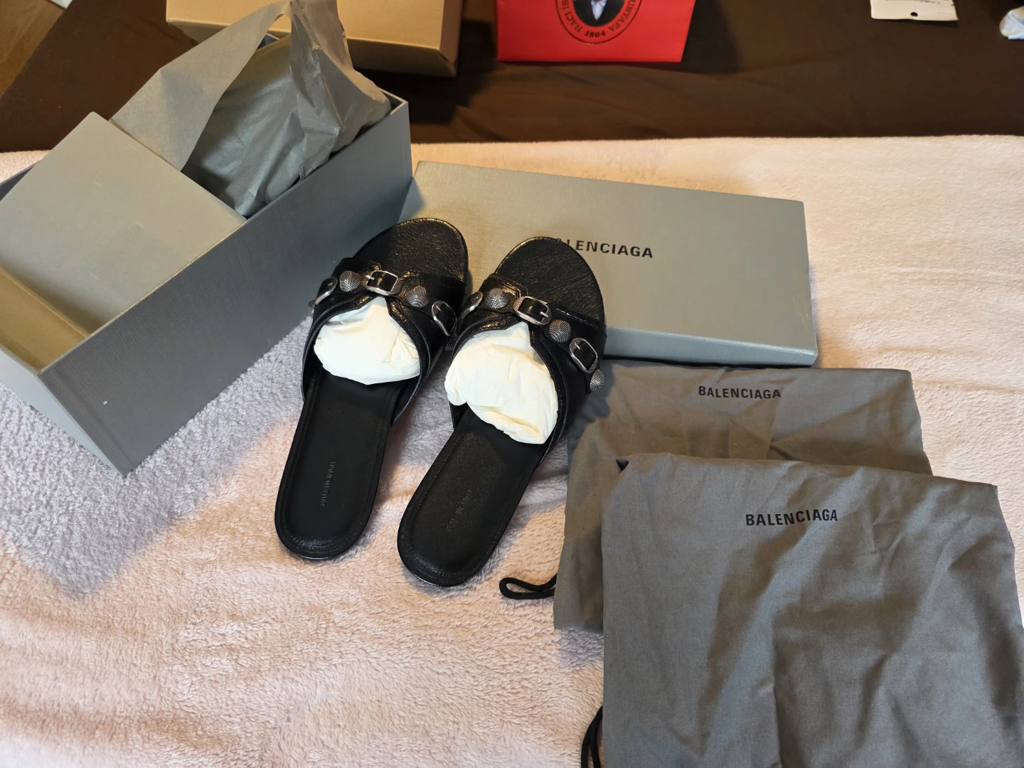 Balenciaga Black Studded PRICE FIXED AVAILABLE UNTIL MAR 10