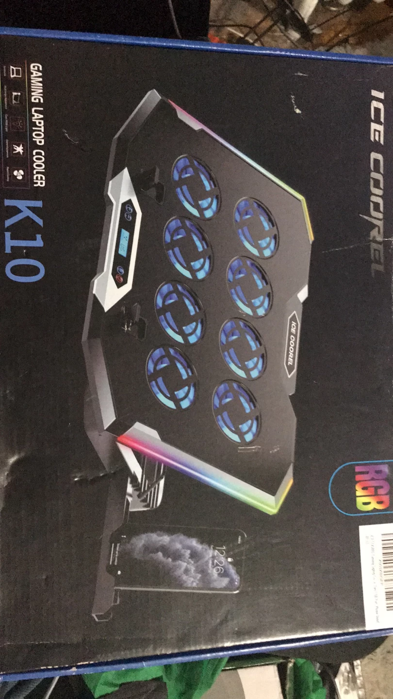 ICE COOREL K10 Gaming Laptop Cooler