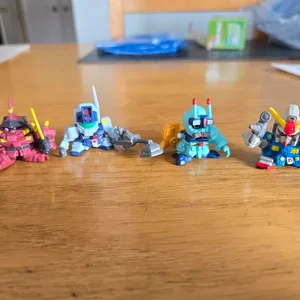 Mini Gundam Figures Set - 2000