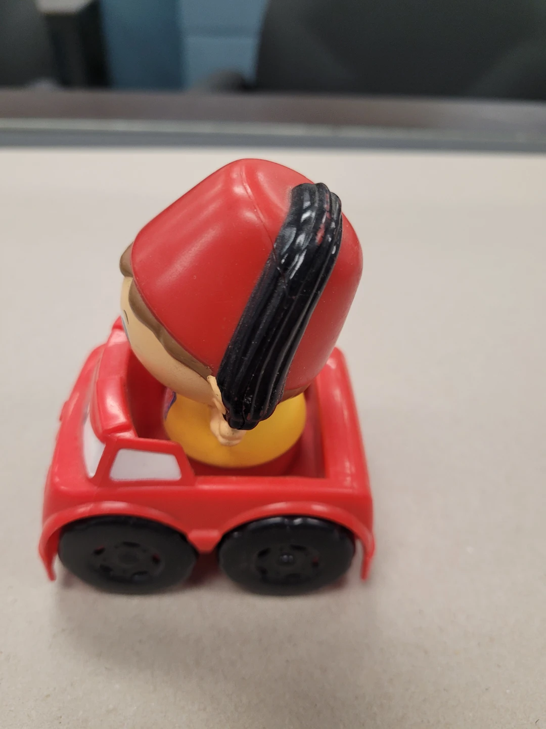 Red Toy Car with Figure - photo 2