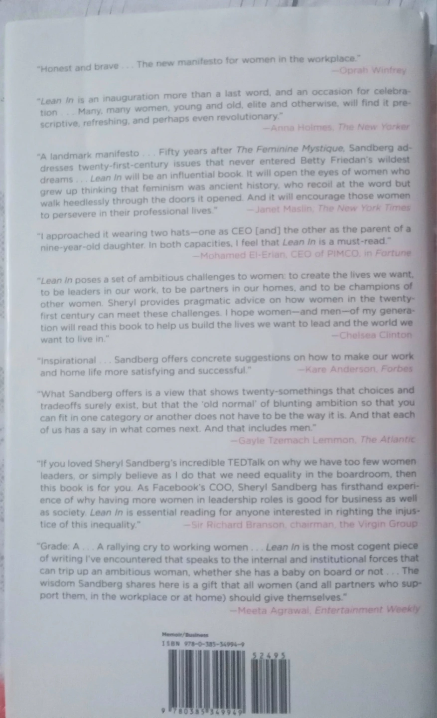 Lean In: Women, Work, and the Will to Lead by Sheryl Sandberg - photo 2