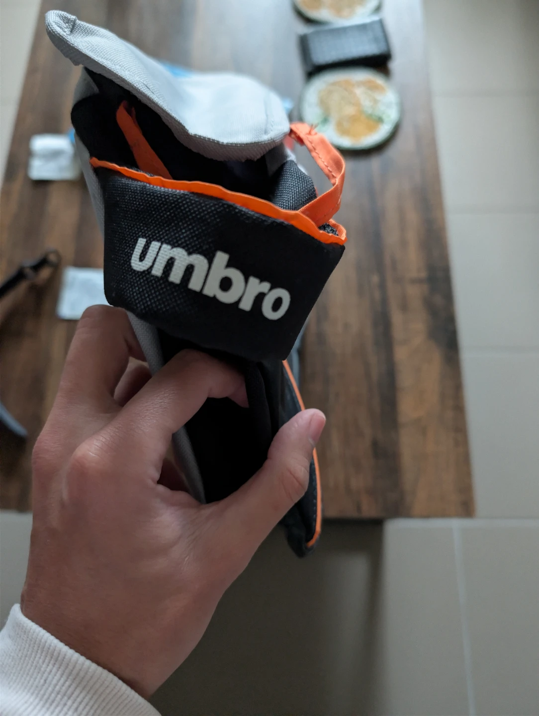 Umbro Toiletry Bag Grey Orange - photo 3