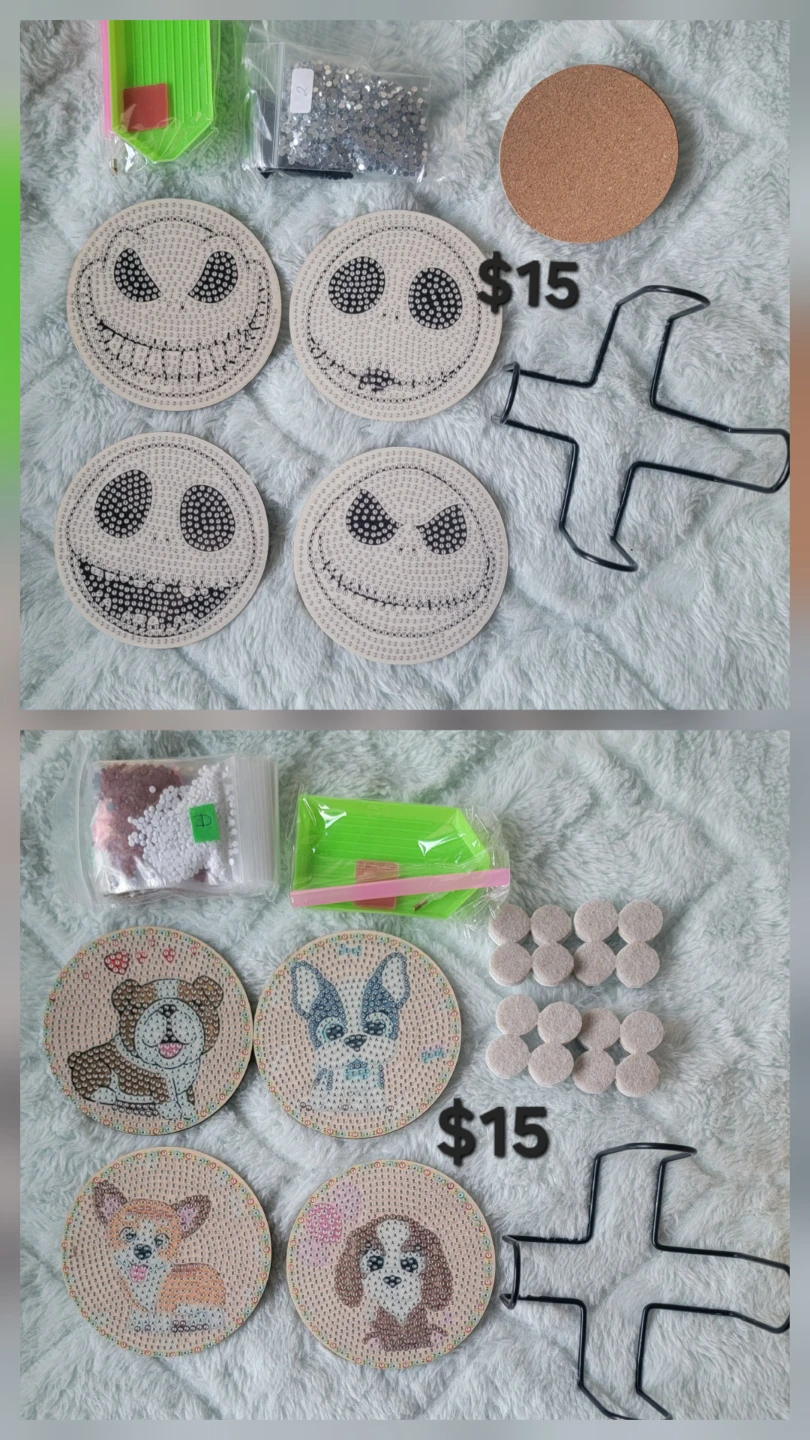 Diamond Painting Coaster Kits🏆