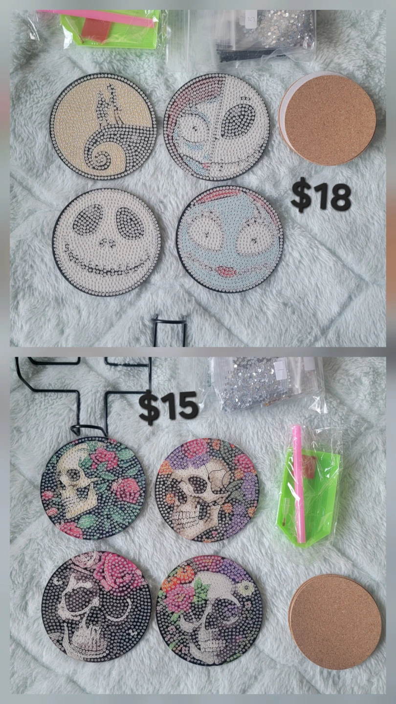 Diamond Painting Coaster Kits🏆 - photo 3
