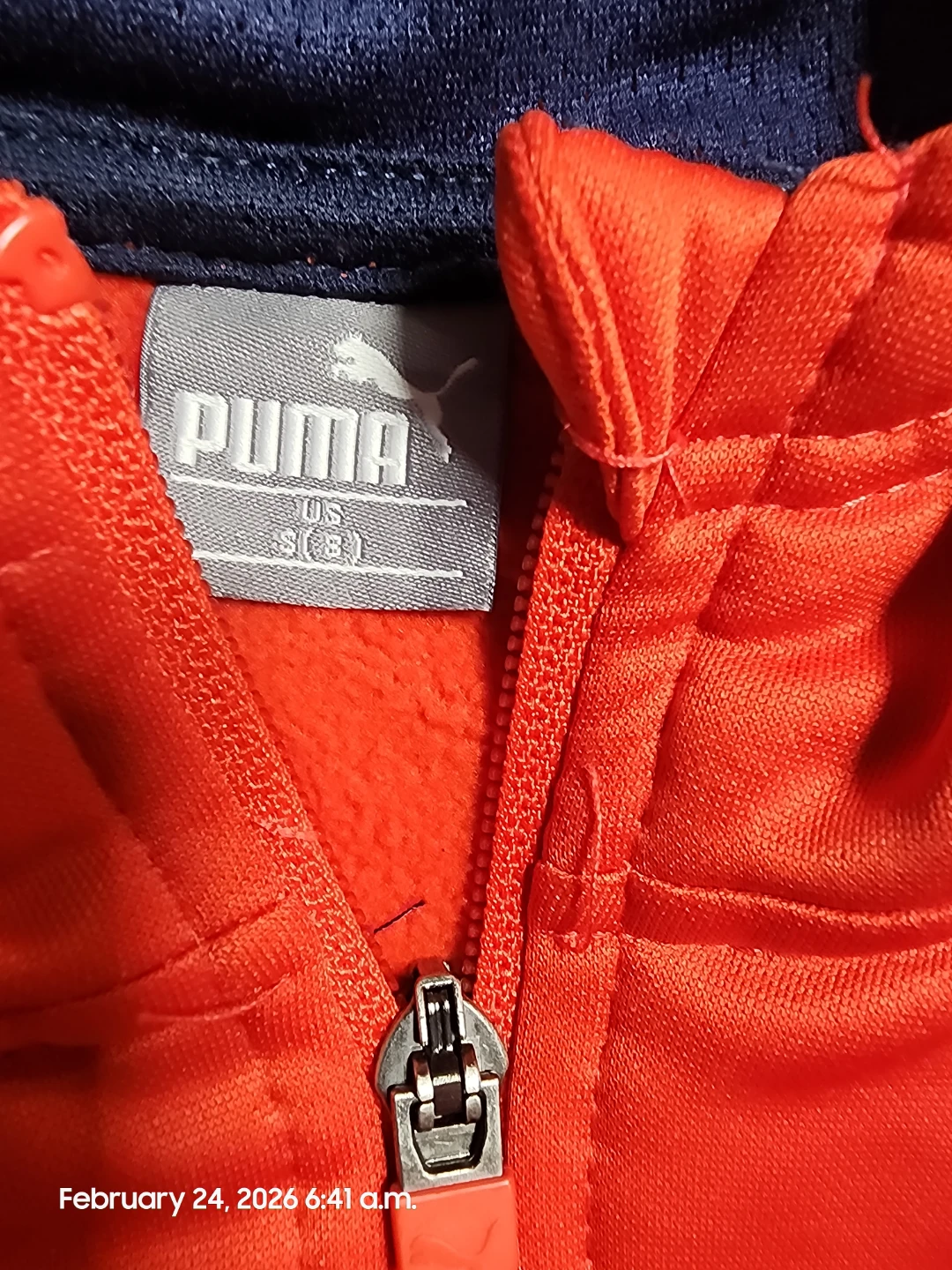 Puma Kids Red Zip-Up Hoodie - photo 2
