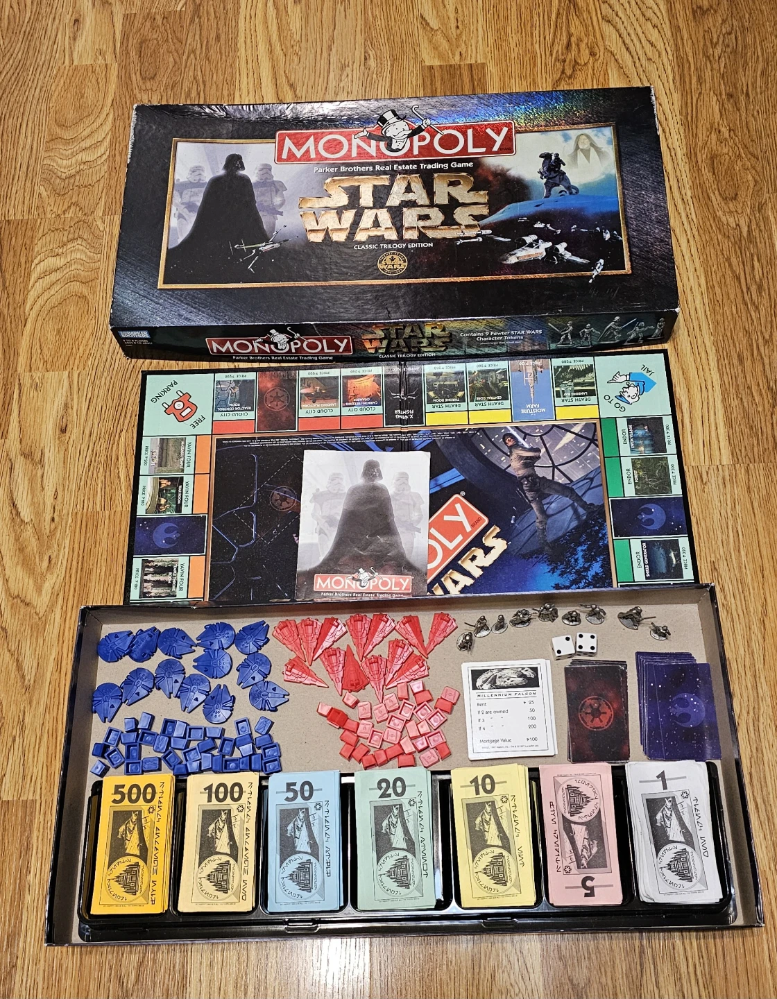 1997 Star Wars Classic Trilogy Board Game