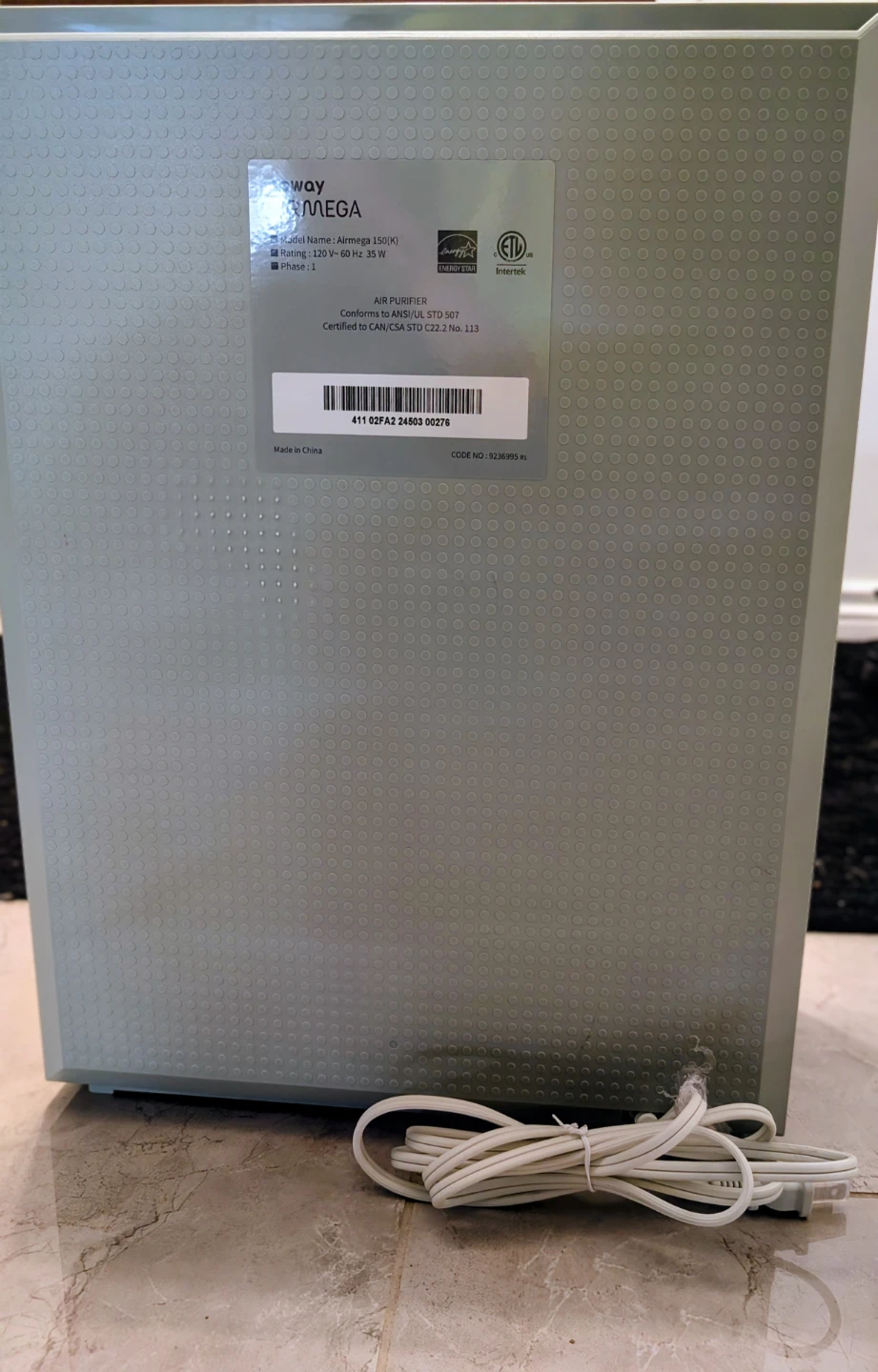 Coway Air mega 150 - Air Purifier - photo 3