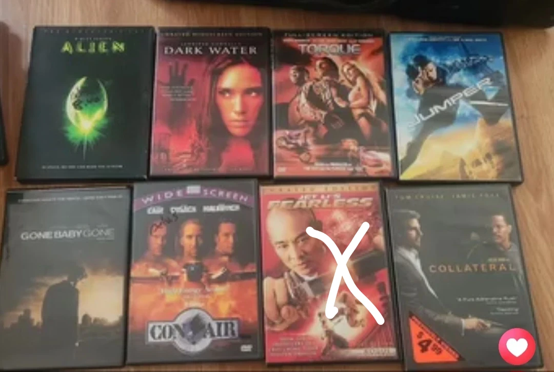 Assorted Movie DVDs Collection