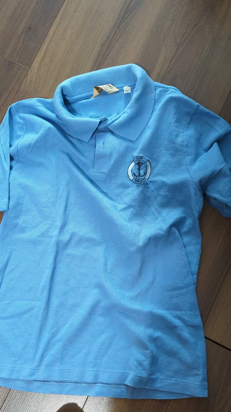 Blue Sun Princess Polo Shirt Medium