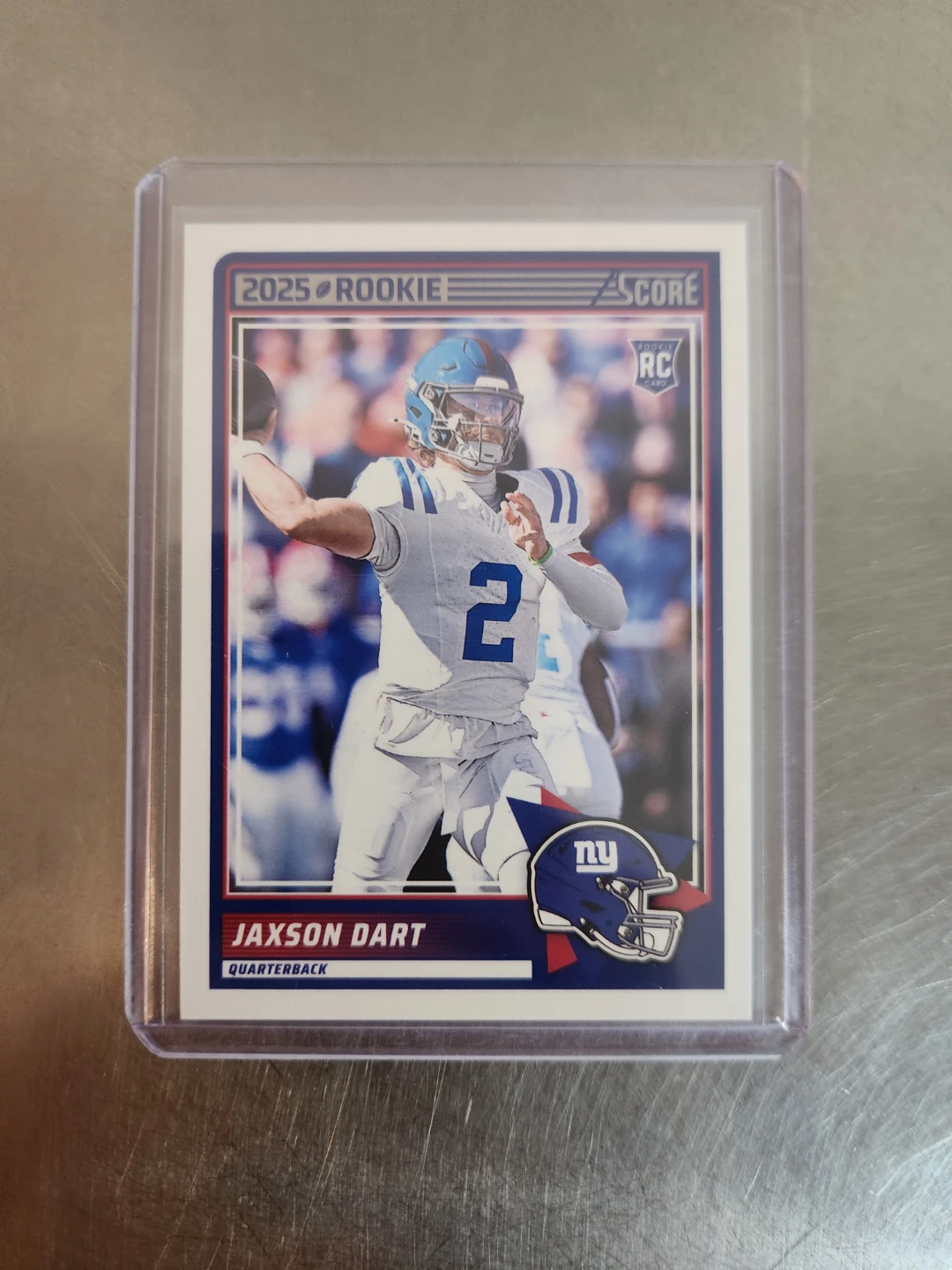 2025 Panini Score Football Jaxson Dart Rookie Card