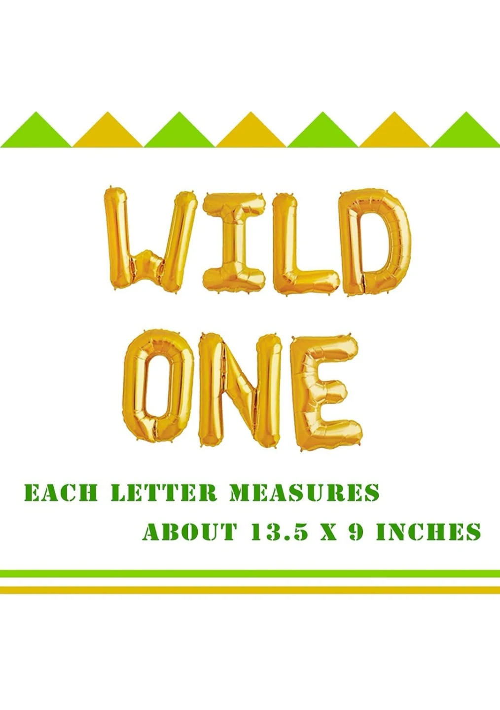 Wild One Birthday Balloon Set 🏆 - photo 2