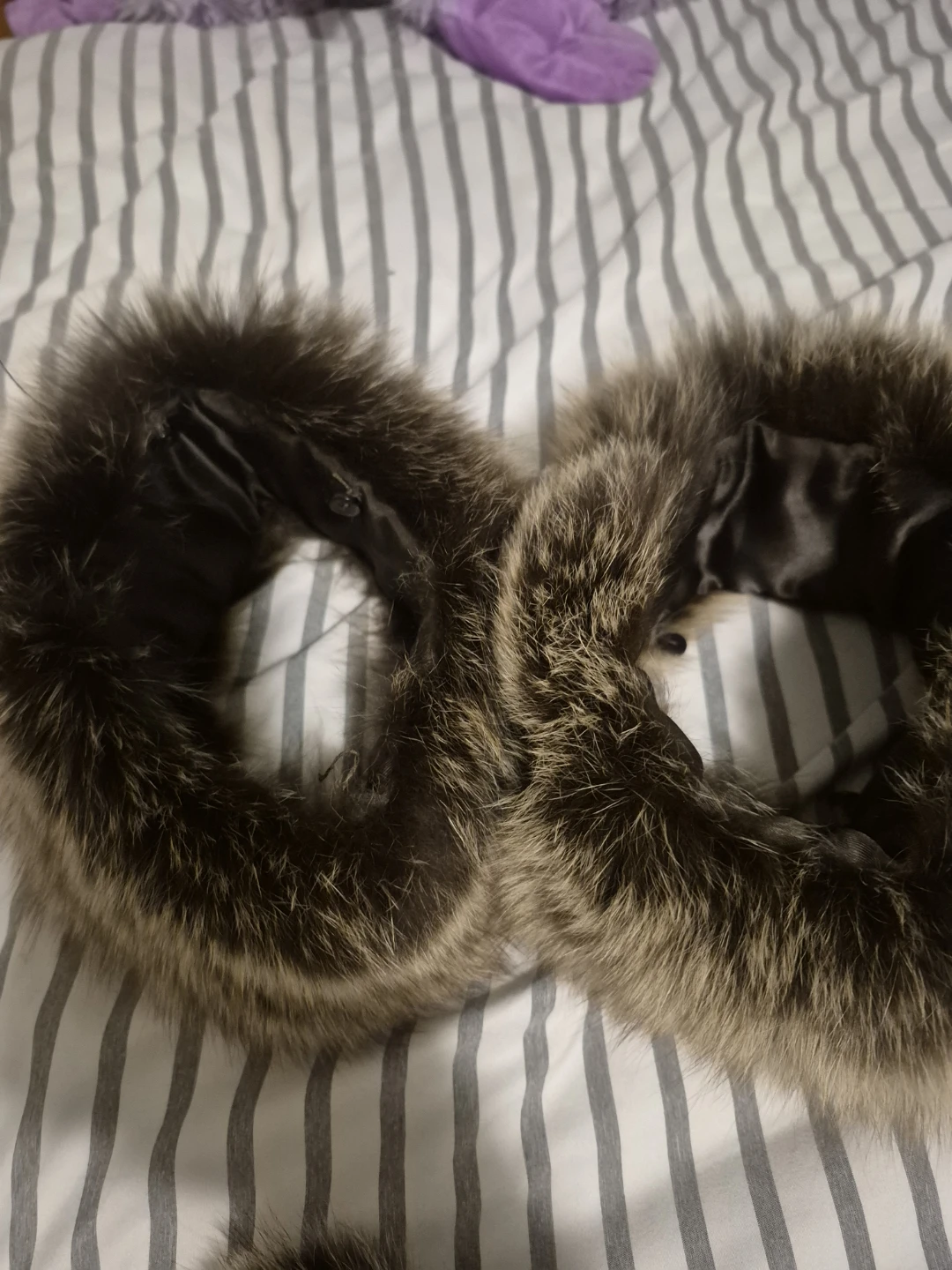 Real Fur Collar