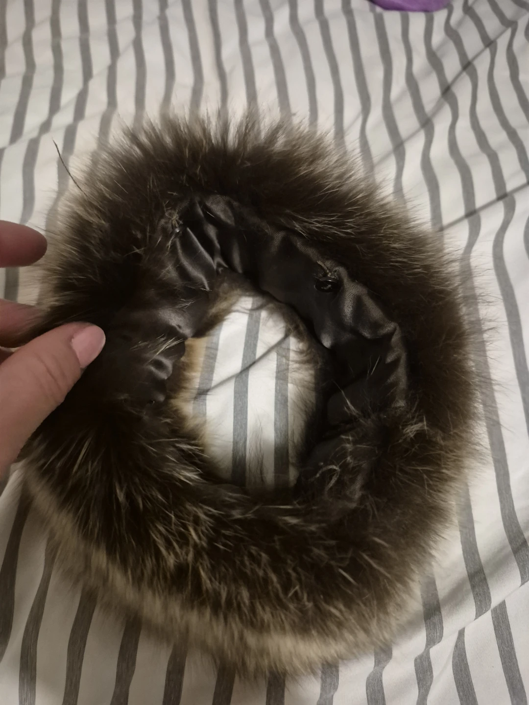 Real Fur Collar - photo 2