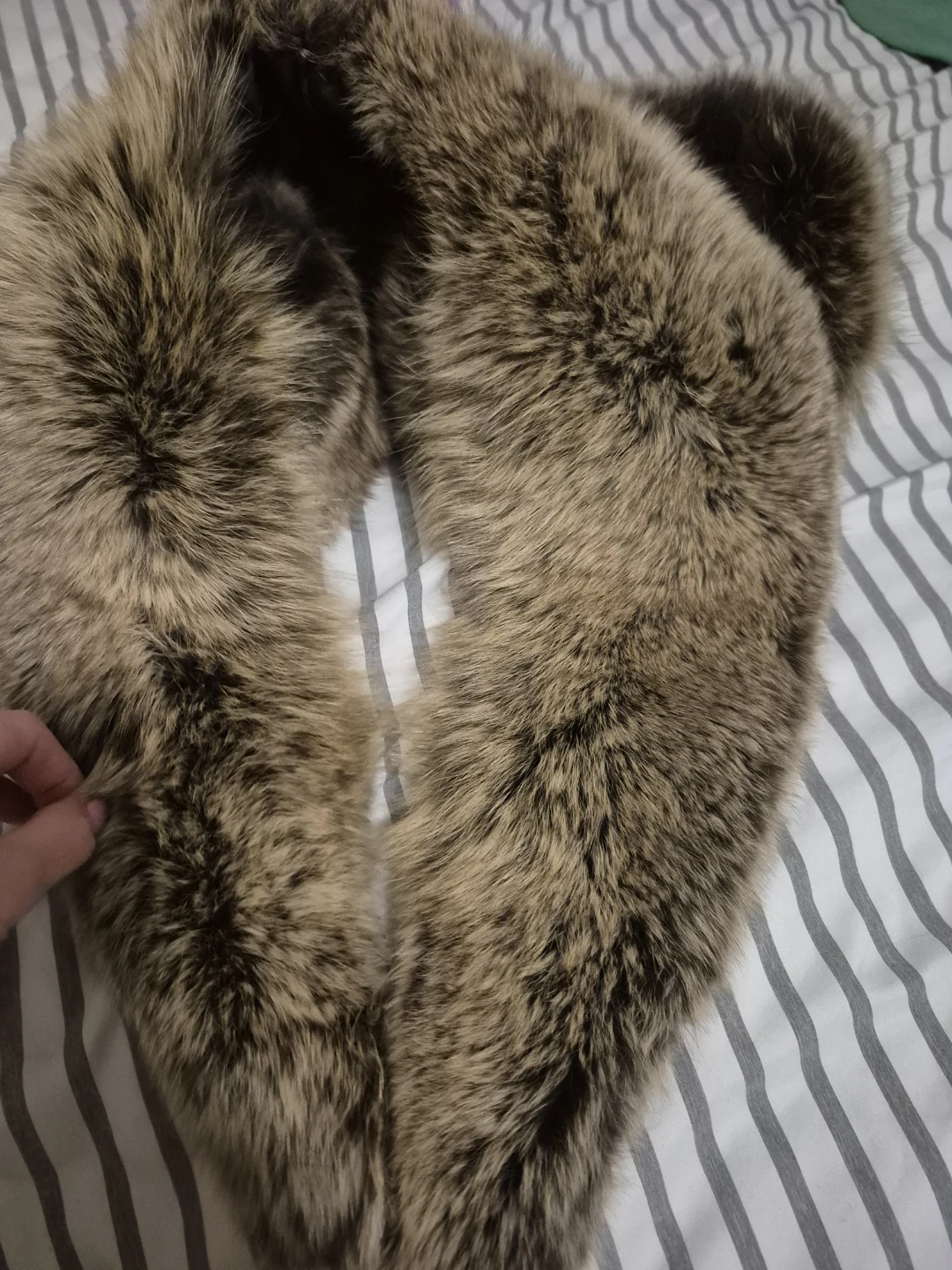 Real Fur Collar - photo 4