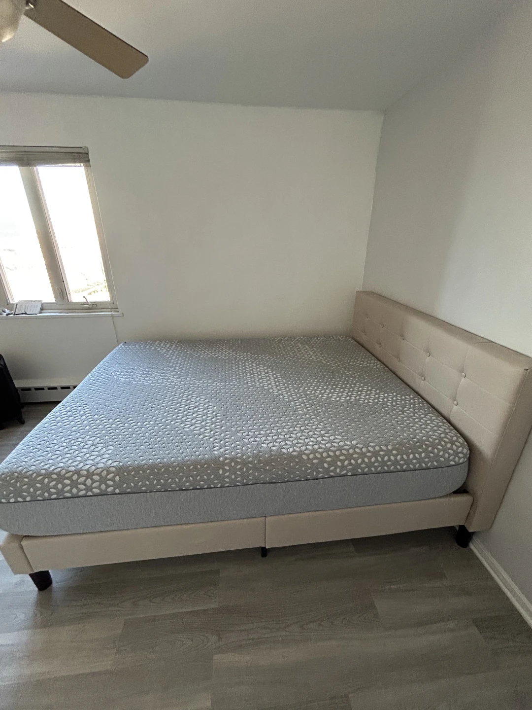 Tufted Headboard Bed Frame or Mattress Queen size price for each