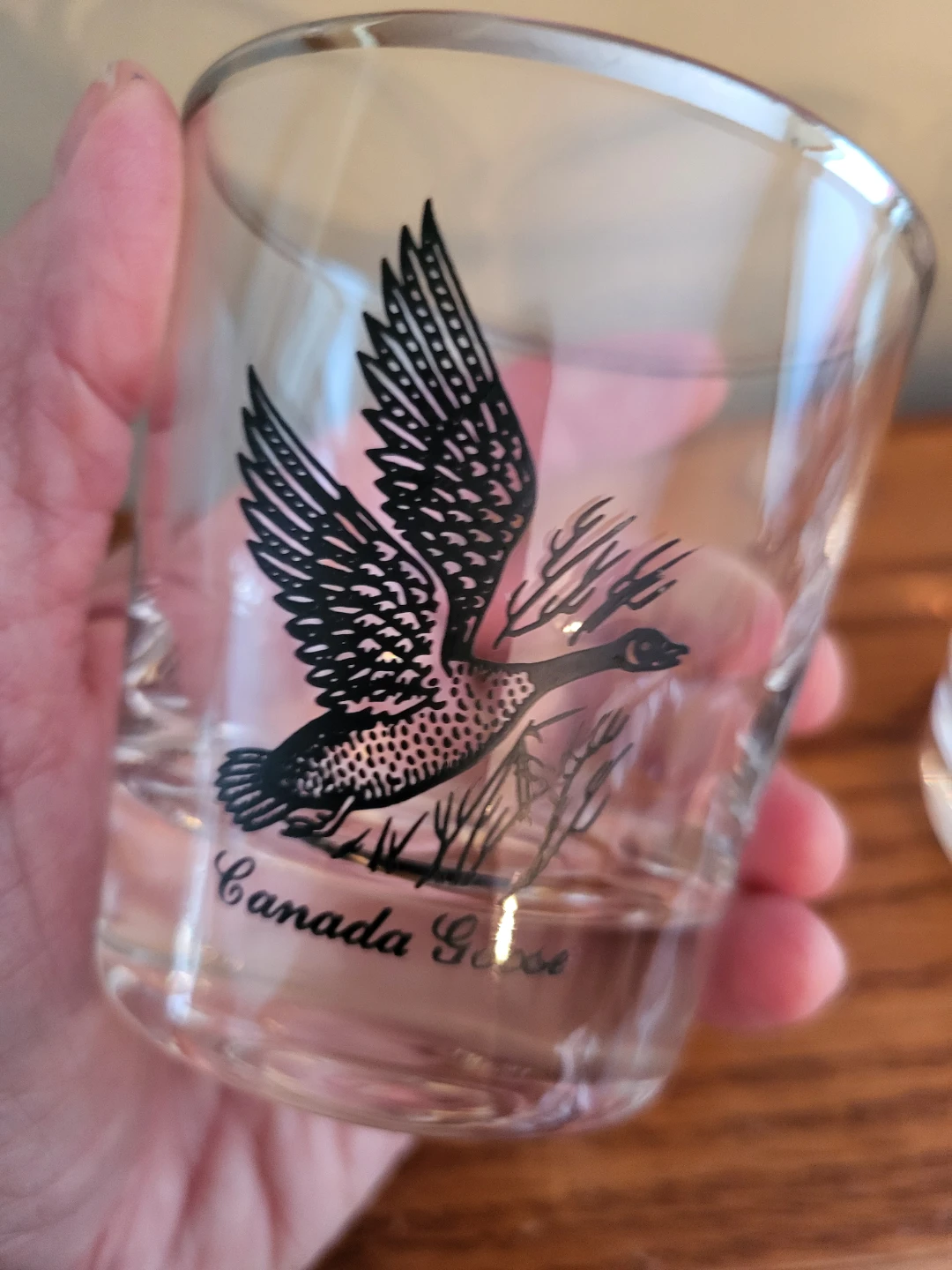 Set of 3 Vintage Whiskey Tumblers with Wildlife Prints - photo 2